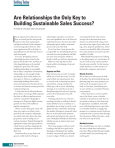 Are Relationships the Only Key to Building a Sustainable Sales Success? (Athena Article features in March/April 2019 issue of BoxScore Magazine)