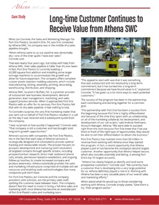 Long-Term Plastics Manufacturing Customer Continues to Receive Value from Athena’s Process Model (Part 2 of Port Erie Plastics Case Study)