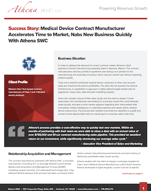medical device contract manufacturer