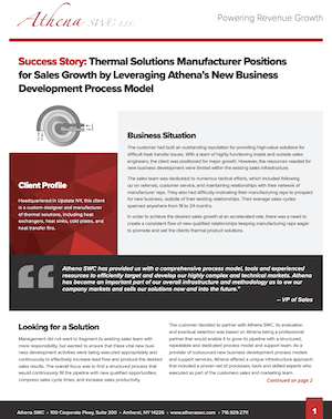 thermal solutions manufacturer case study